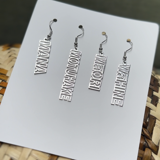 Mana Māori - Earrings [Set of 4]